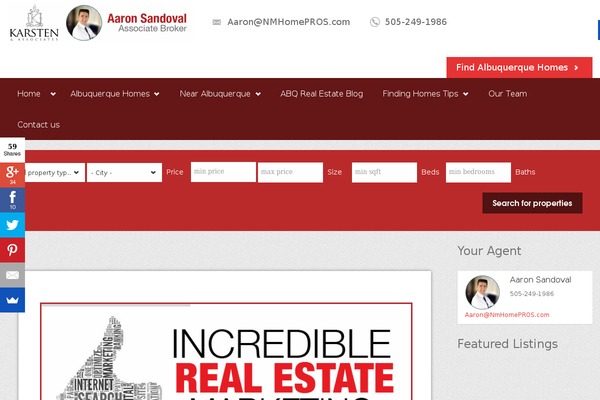 Realia theme site design template sample