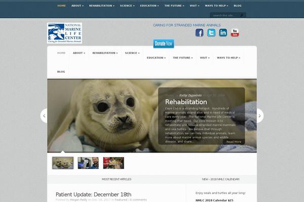 Storefront theme site design template sample