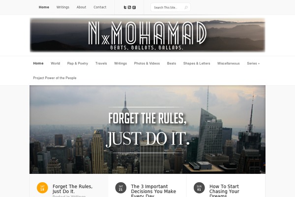 Lucid theme site design template sample