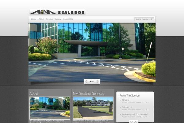 Deepfocus theme site design template sample