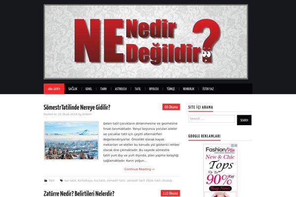Hiero theme site design template sample