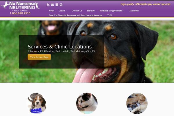 Customizr-child theme site design template sample