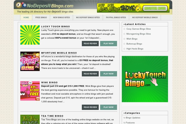Flato theme site design template sample