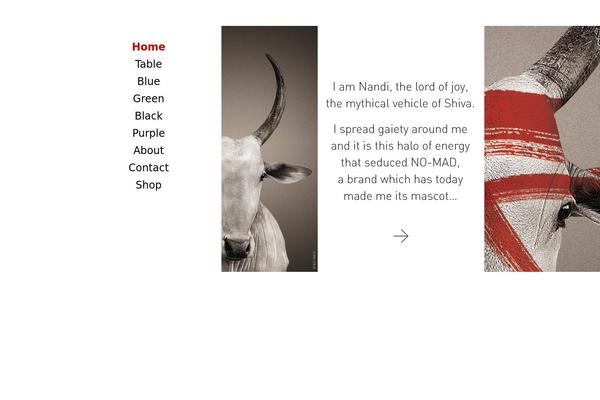 Expositio theme site design template sample