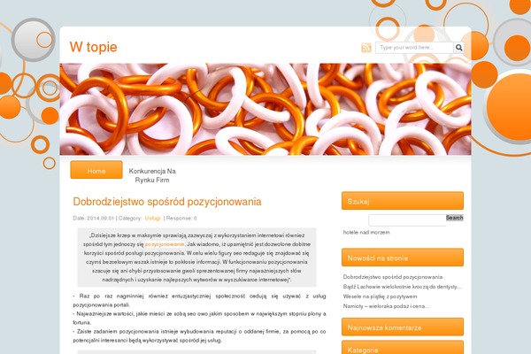 Js O4w theme site design template sample