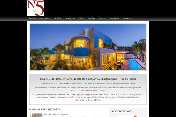 AgentPress theme site design template sample