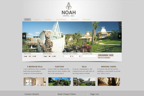Mik theme site design template sample