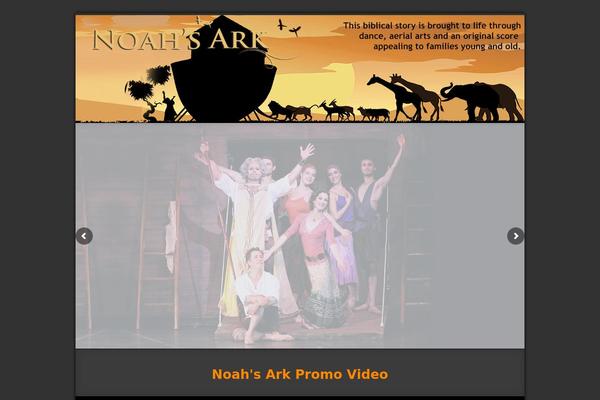 Envision Child theme site design template sample