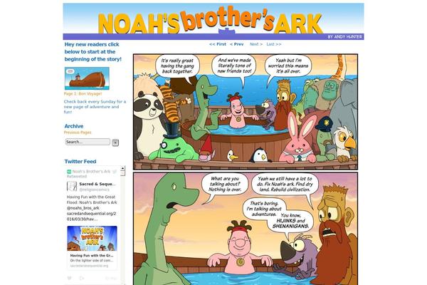 ComicPress theme site design template sample