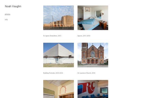 noahvaughn.com site used Arke