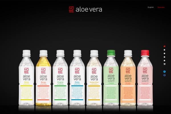 nobealoevera.se site used Nobe-onepage