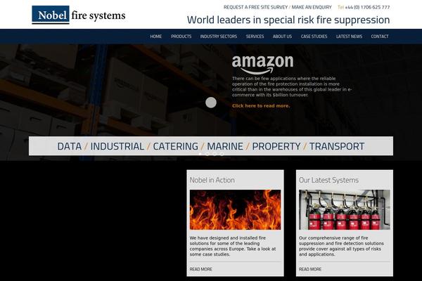 nobel-fire-systems.com site used Nobel