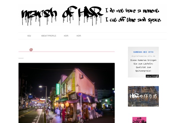 Chic Lite theme site design template sample