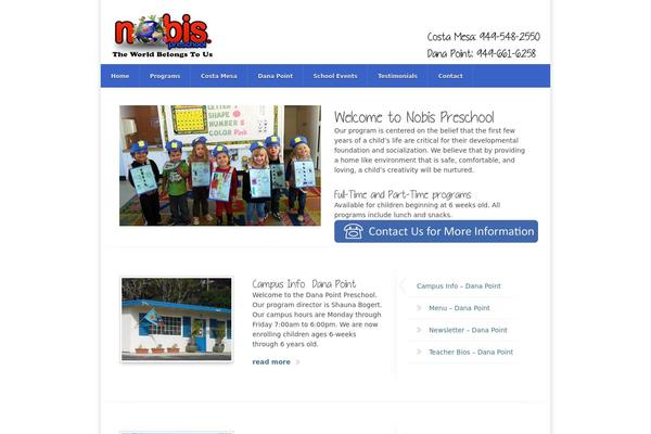 Razor theme site design template sample