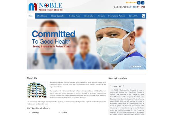 Welcare theme site design template sample