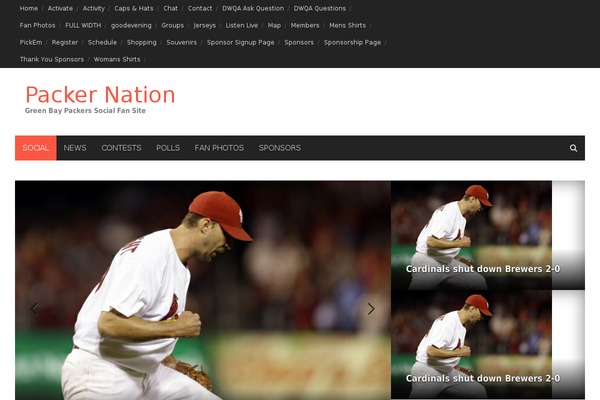 Site using GC Social Wall plugin