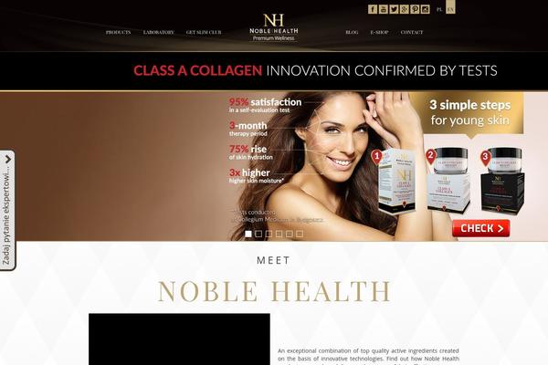 Wg theme site design template sample