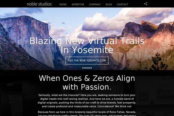 noblestudios.com site used Manzanita