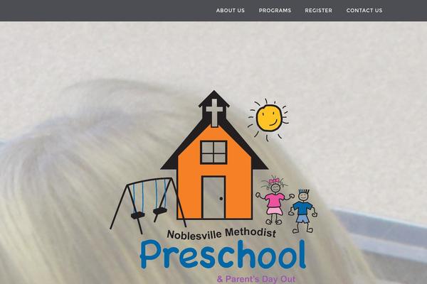 Parallax Pro theme site design template sample