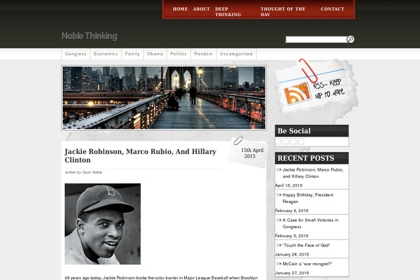 Fresh Editorial theme site design template sample