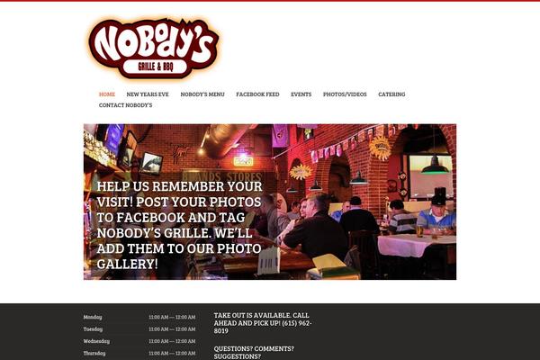 nobodysgrille.com site used BBQ