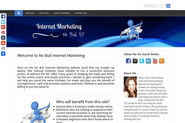 ShootingStar theme site design template sample