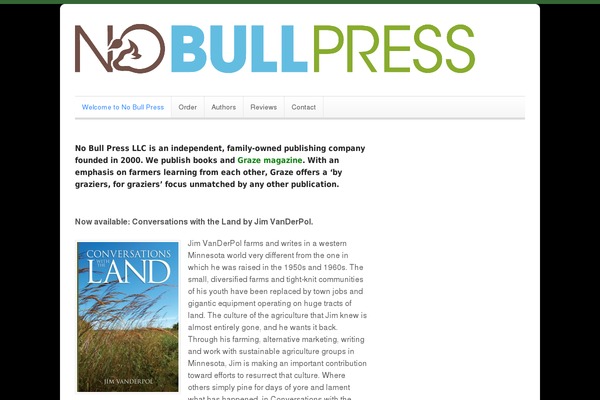 nobullpressonline.com site used Canvas-new