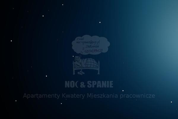 noc-spanie.pl site used Connexion