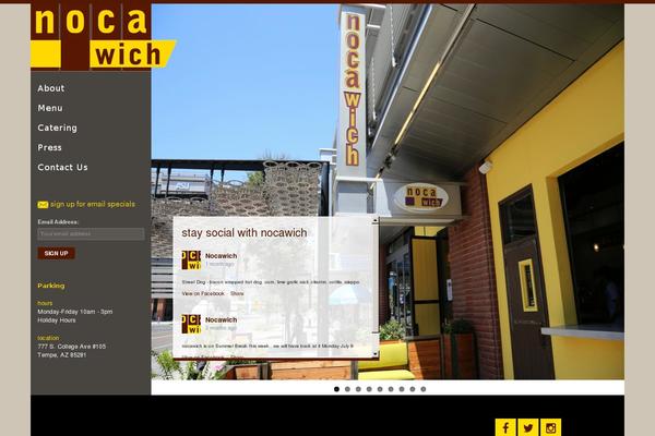 Site using WP Responsive Menu plugin