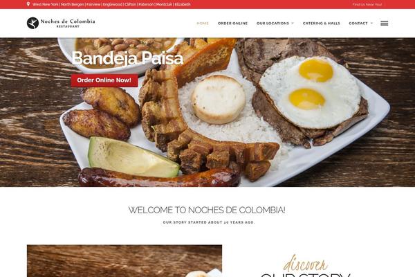 Grandrestaurant theme site design template sample