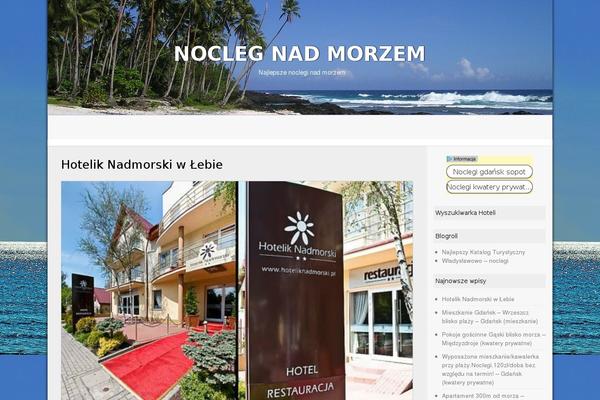 Travel Guide theme site design template sample