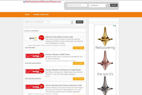 Cp theme site design template sample