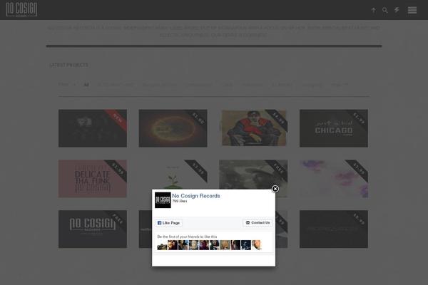 Site using MailChimp Forms by Optin Cat plugin