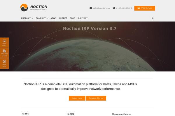 Site using Dreamgrow Scroll Triggered Box plugin