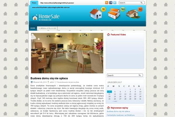 Recent-blog theme site design template sample