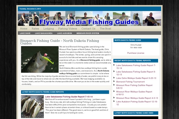 nodakfishing.com site used Fishing
