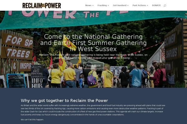 Site using WP Parallax Content Slider plugin