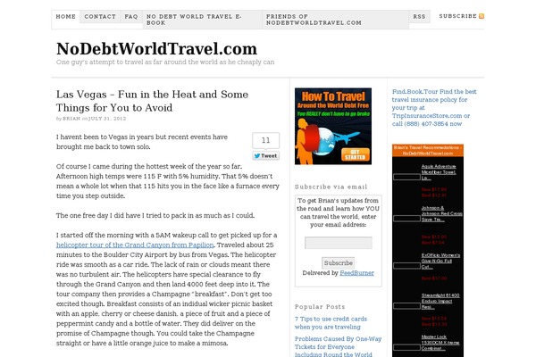 Thesis 1.7 theme site design template sample