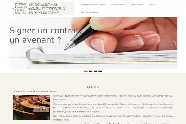 Responsive Brix theme site design template sample