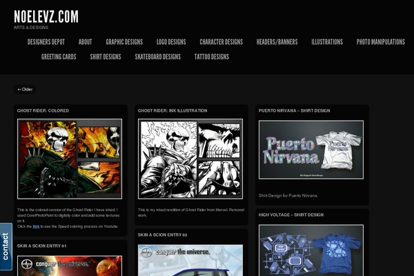 JustWrite theme site design template sample