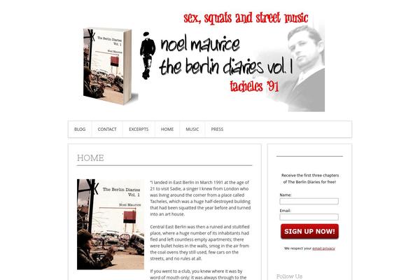 Contango theme site design template sample
