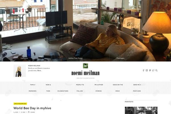 Artmag theme site design template sample