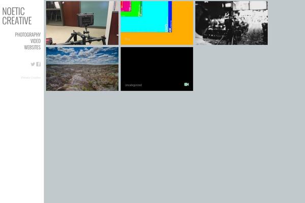 Ubergrid theme site design template sample