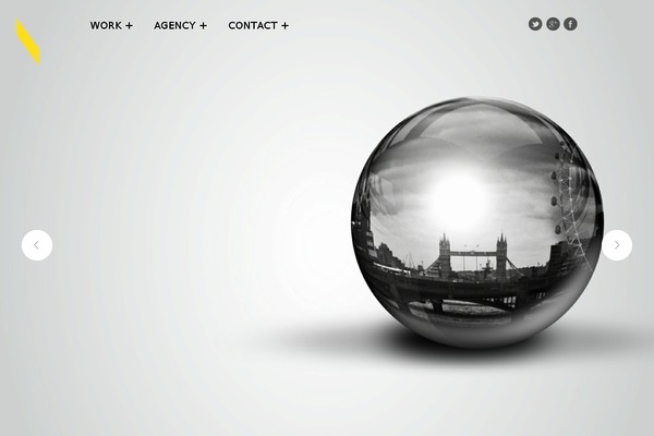 Mercurial theme site design template sample