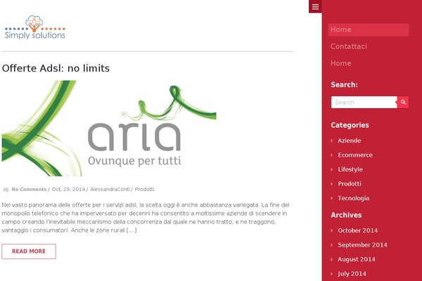 Site using Easy Contact Forms plugin