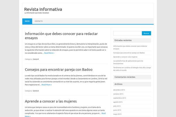 Responsive Brix theme site design template sample