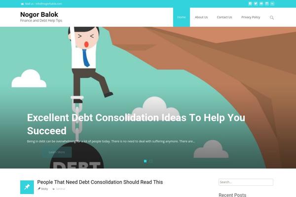 Site using TemplatesNext ToolKit plugin