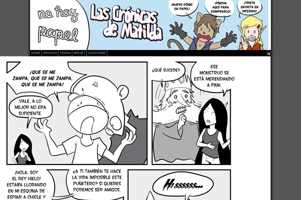 Comicpress 3c theme site design template sample