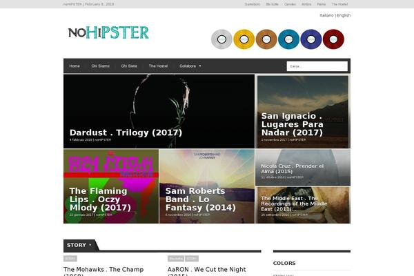 Extranews theme site design template sample