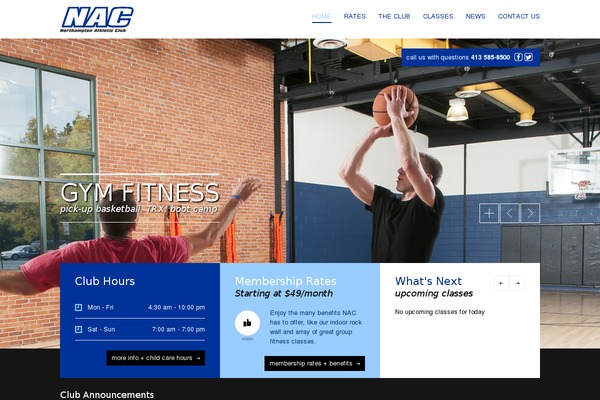 GymBase theme site design template sample